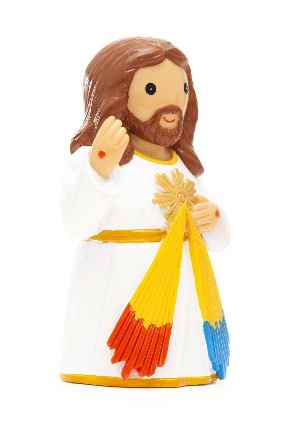 Jesus Divine Mercy Little Drops of Water Statue 3.5" Figure NEW