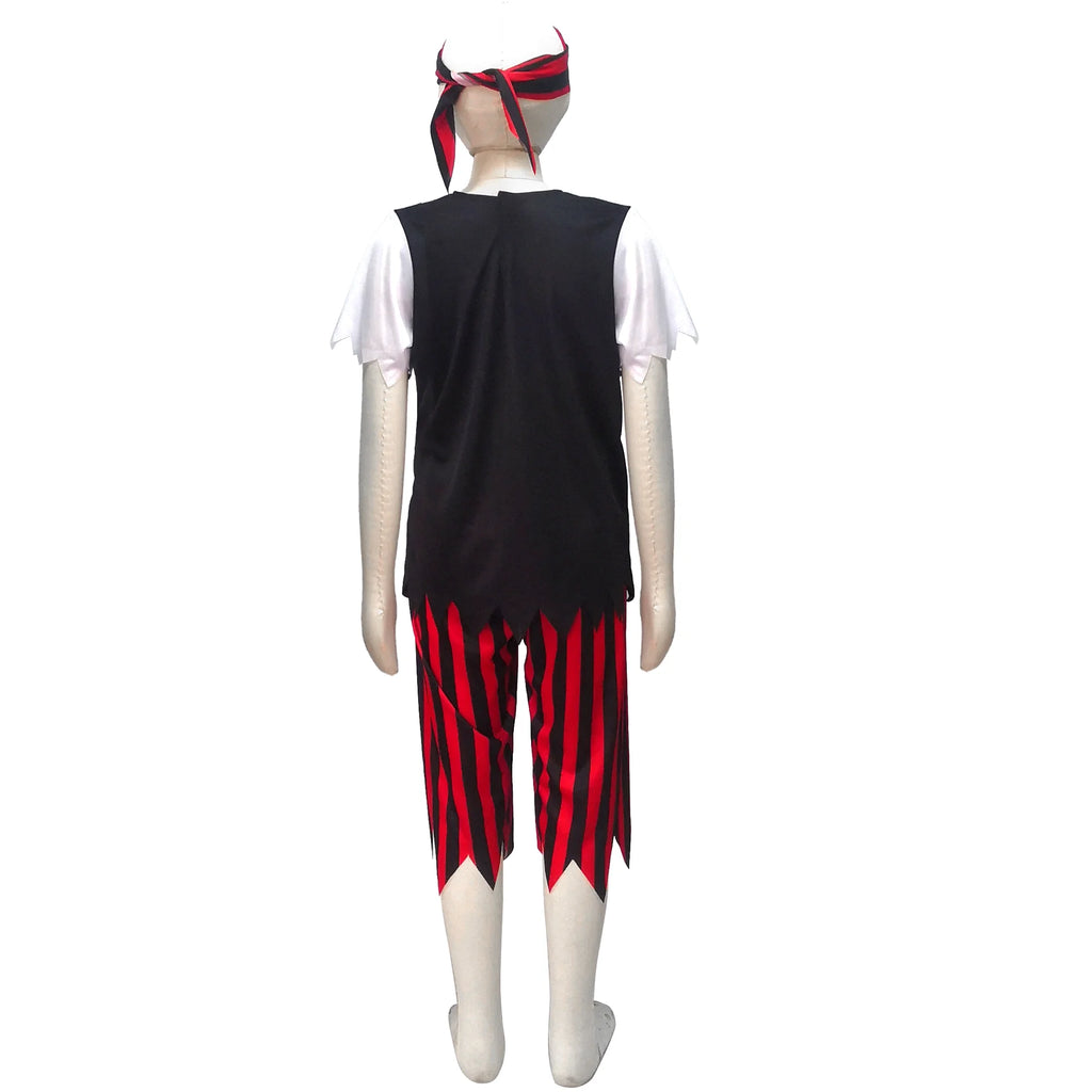 Pirate, Halloween Costume for Children, Boys Size M (8), by