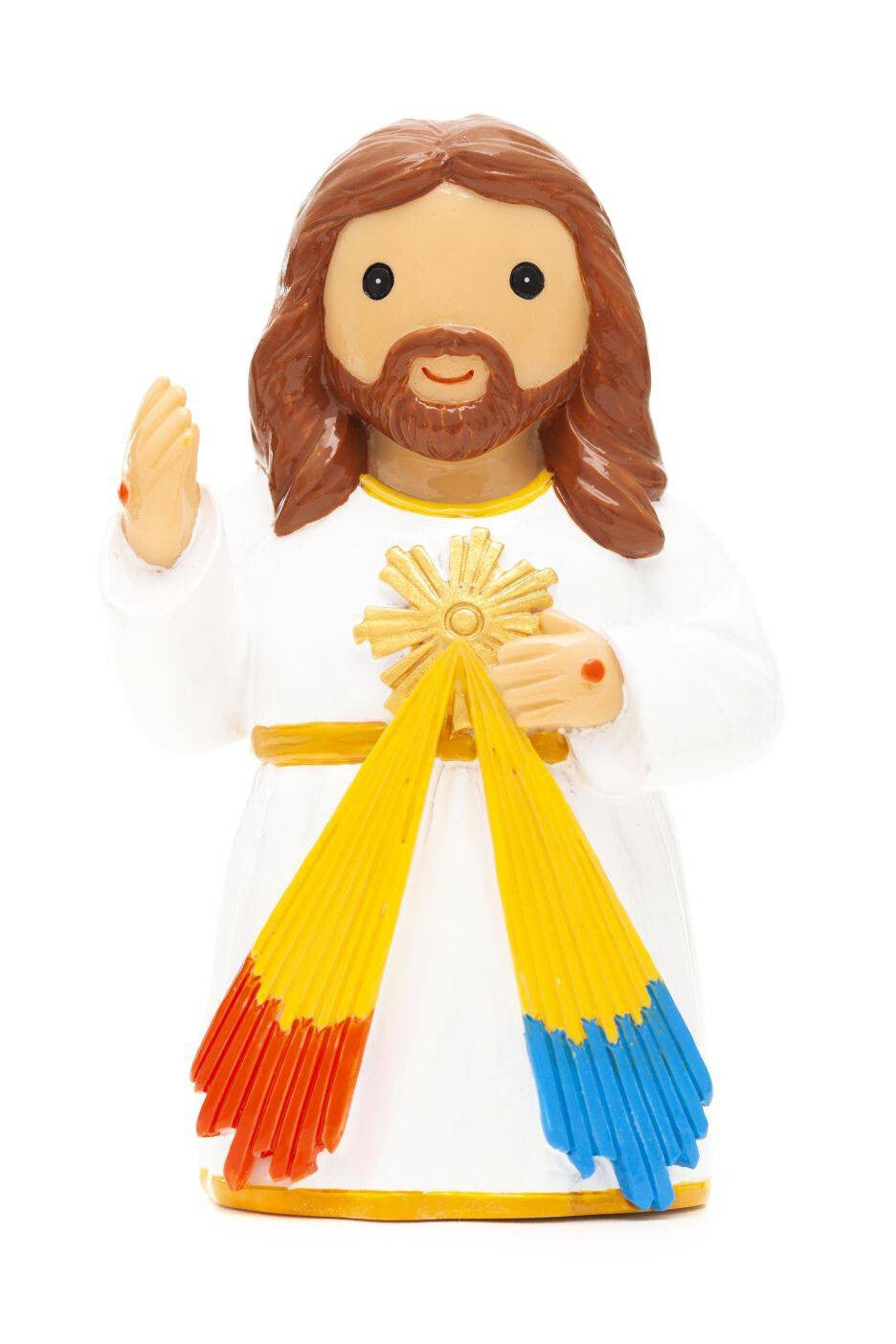 Jesus Divine Mercy Little Drops of Water Statue 3.5" Figure NEW
