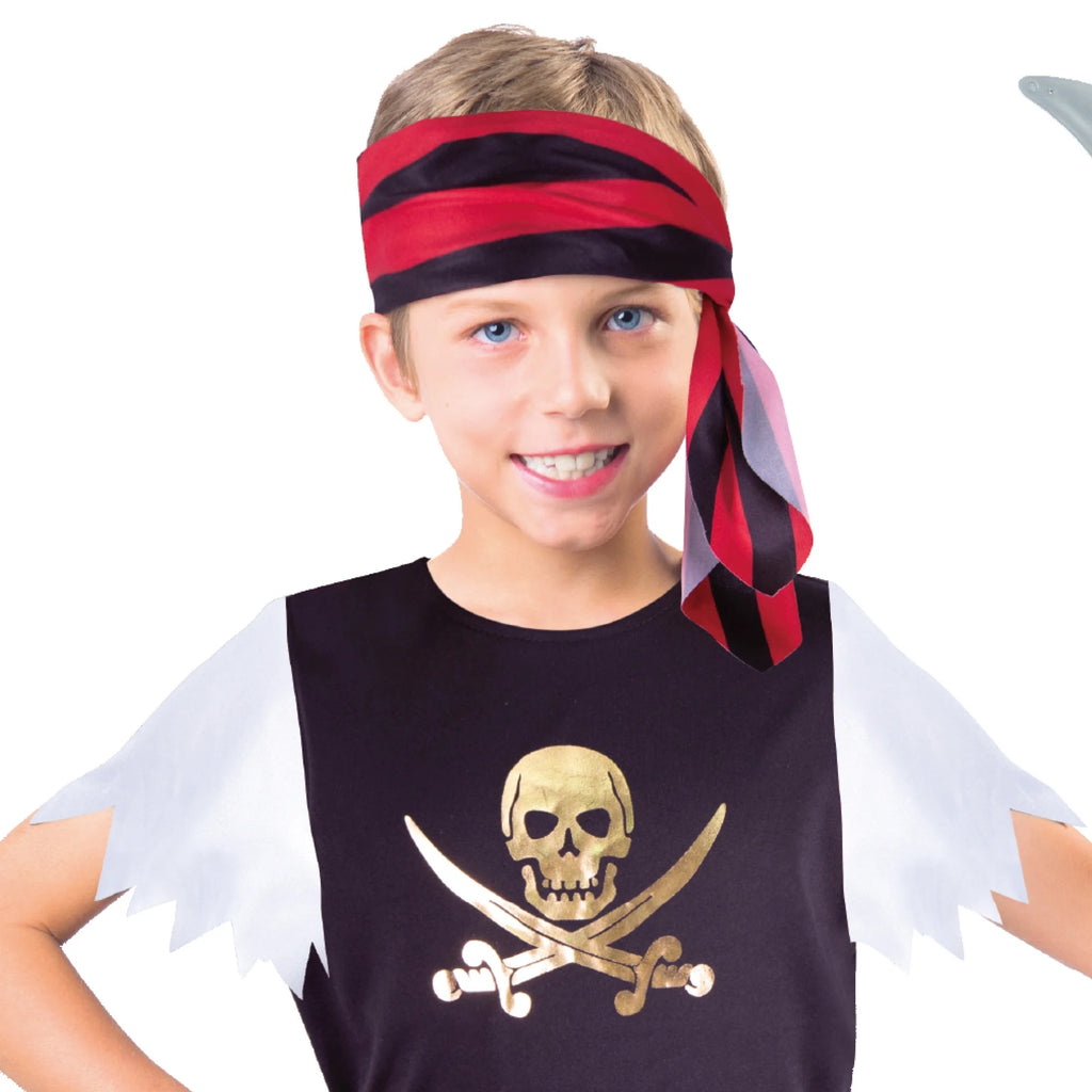 Pirate, Halloween Costume for Children, Boys Size M (8), by