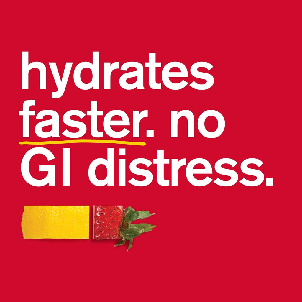 Hydration Packets Hydration Drink Mix, Strawberry Lemonade (20Ct) - Electrolyte Powder Developed for Athletes and Sports Performance, Gluten Free, Vegan, Kosher